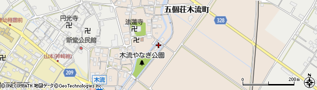 八田工務店周辺の地図