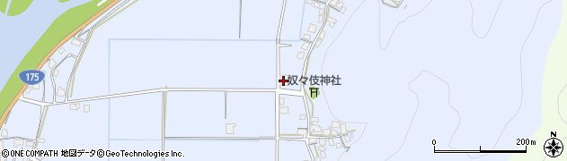 兵庫県丹波市氷上町稲畑413周辺の地図
