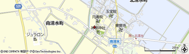 滋賀県東近江市南清水町159周辺の地図