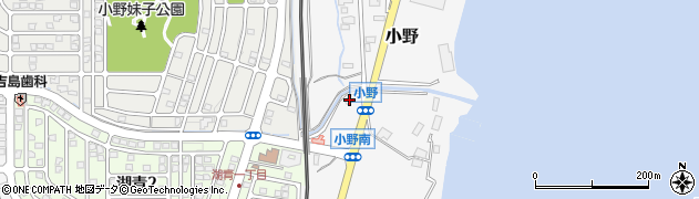 滋賀県大津市小野373周辺の地図