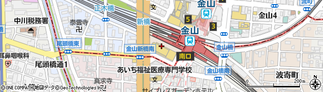名古屋都市センター 喫茶スペース周辺の地図