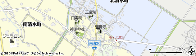 滋賀県東近江市南清水町123周辺の地図