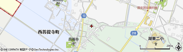 滋賀県東近江市南菩提寺町737周辺の地図