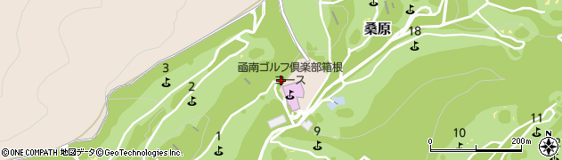 凾南ゴルフ倶楽部　富士コース周辺の地図