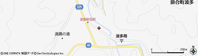 島根県雲南市掛合町波多1651周辺の地図