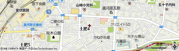 神奈川県湯河原町（足柄下郡）土肥周辺の地図
