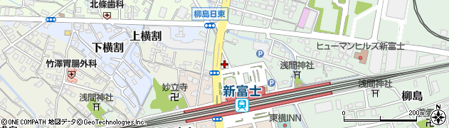 アパマンショップ　新富士駅前店周辺の地図