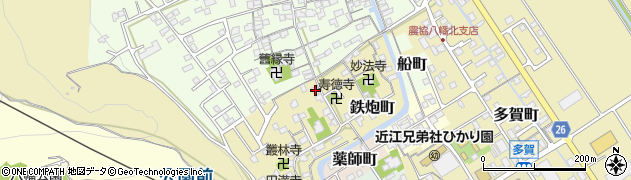近江八幡和船観光協同組合　水郷めぐり豊年橋営業所周辺の地図