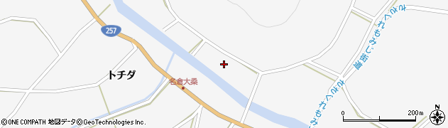 愛知県設楽町（北設楽郡）東納庫（段戸）周辺の地図