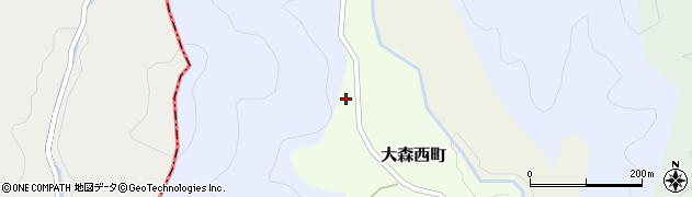 京都府京都市北区大森西町116周辺の地図
