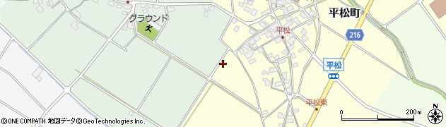 滋賀県東近江市平松町1503周辺の地図