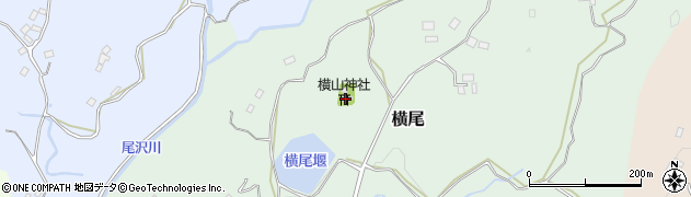 千葉県鴨川市横尾282周辺の地図