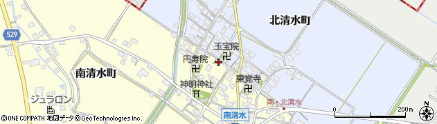 滋賀県東近江市南清水町146周辺の地図