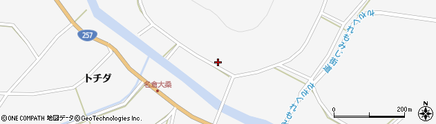 愛知県設楽町（北設楽郡）東納庫（竹ノ花）周辺の地図