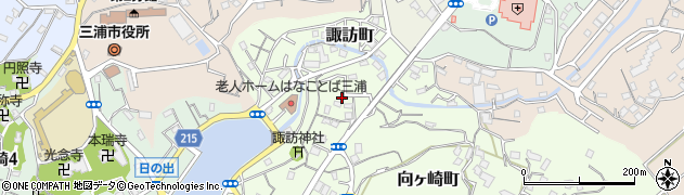 向ヶ崎公園周辺の地図
