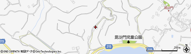 神奈川県三浦市南下浦町毘沙門1363周辺の地図
