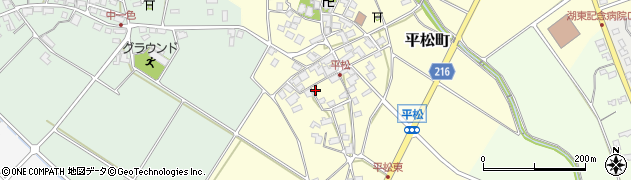 滋賀県東近江市平松町515周辺の地図