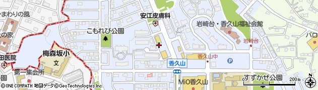 ほっともっと日進香久山店周辺の地図