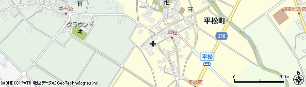 滋賀県東近江市平松町511周辺の地図