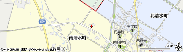 滋賀県東近江市南清水町440周辺の地図