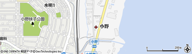 滋賀県大津市小野248周辺の地図
