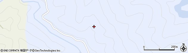 愛知県豊根村（北設楽郡）古真立（浅草入）周辺の地図