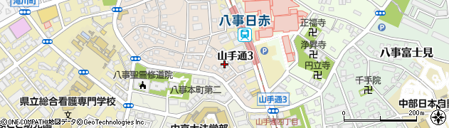 愛知県名古屋市昭和区山里町118周辺の地図
