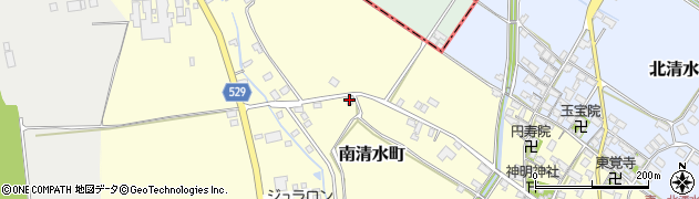滋賀県東近江市南清水町491周辺の地図
