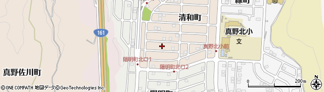 滋賀県大津市清和町5周辺の地図
