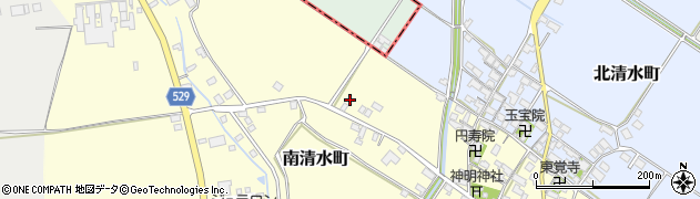 滋賀県東近江市南清水町509周辺の地図