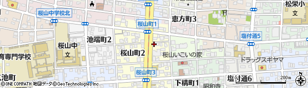 桜山内科・循環器内科クリニック周辺の地図