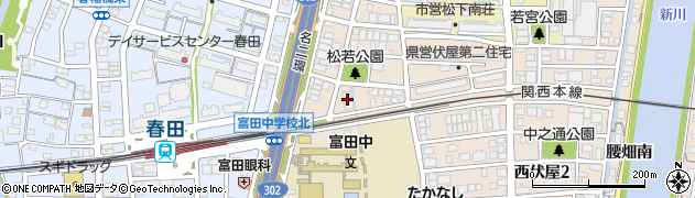 名古屋メタリコン工業株式会社　中川工場周辺の地図