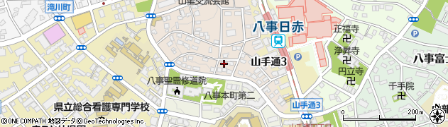 愛知県名古屋市昭和区山里町146周辺の地図