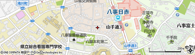 愛知県名古屋市昭和区山里町150周辺の地図