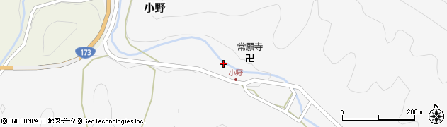 京都府船井郡京丹波町小野長通周辺の地図
