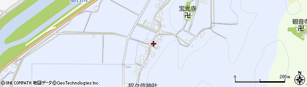 兵庫県丹波市氷上町稲畑341周辺の地図