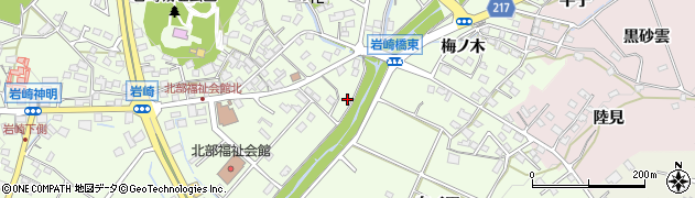 愛知県日進市岩崎町大塚129周辺の地図