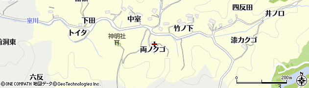 愛知県豊田市芳友町（両ノクゴ）周辺の地図