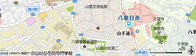 愛知県名古屋市昭和区山里町128周辺の地図