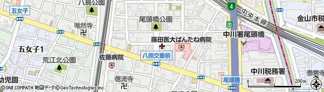 朝日医院周辺の地図
