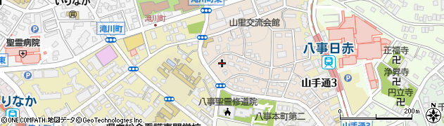 愛知県名古屋市昭和区山里町135周辺の地図