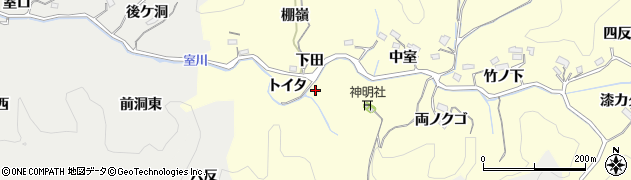 愛知県豊田市芳友町（トイタ）周辺の地図