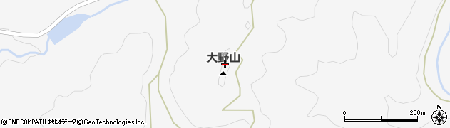 大野山周辺の地図