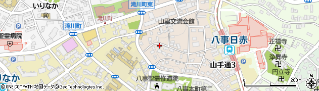 愛知県名古屋市昭和区山里町134周辺の地図