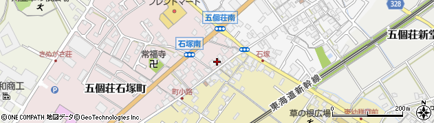 Ｄｒ．関塾　五個荘南校周辺の地図