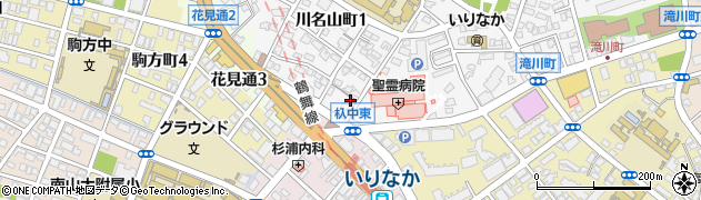 愛知県名古屋市昭和区川名山町175周辺の地図