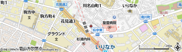 愛知県名古屋市昭和区川名山町178周辺の地図