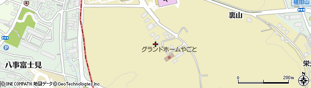 愛知県名古屋市天白区天白町大字八事（裏山）周辺の地図