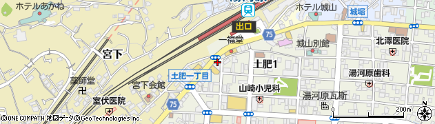 株式会社小田原百貨店　ハロードラッグ湯河原店周辺の地図