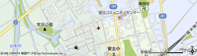 滋賀県近江八幡市安土町常楽寺508周辺の地図